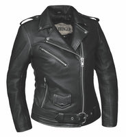 Ladies Leather Motorcycle Jacket 6832.00