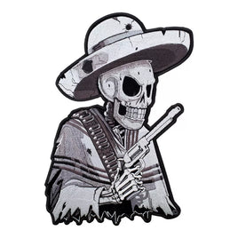 Subdued Mexican Gunslinger Skeleton Patch