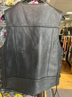 Men's Leather Vest USA Made