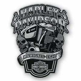 Harley-Davidson Patch, Emblem "Milwaukee-Eight EM255904