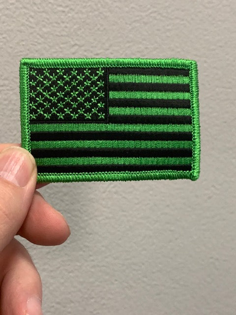 United States Flag Marine Corps Patch, Victory Leathers
